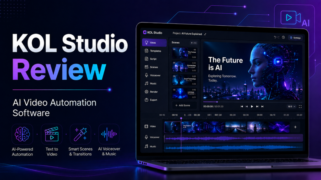 KOL Studio AI Video Automation
